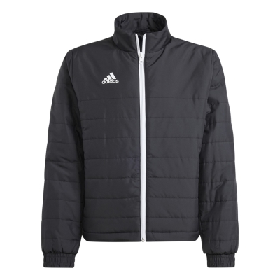 Jacheta adidas Entrada Light fotbal Juniors negru