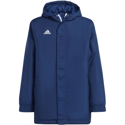 Jacheta adidas Entrada 22 Stadium albastru IB6079 pentru Copii