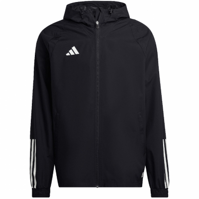 Jacheta adidas Tiro 23 competitie All-Weather negru HK7656 barbati