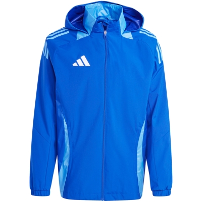 Jacheta adidas Tiro 24 competitie All-Weather albastru IR7561 barbati