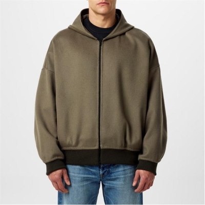 Jacheta FEAR OF GOD cu gluga Bomber