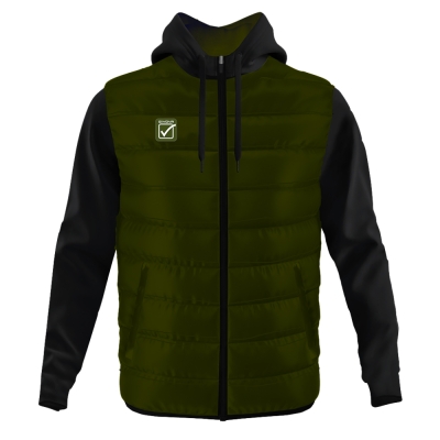 Jachete GIUBBOTTO SUPERIOR Givova verde military negru