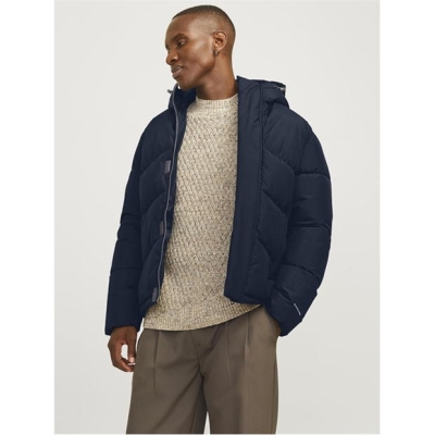 Geaca matlasata Jack and Jones World bleumarin blazer