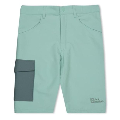 Jack Wolfskin Active Short copii verde