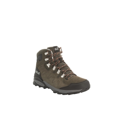 Jack Wolfskin Refugio Texapore Mid kaki negru