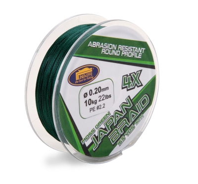 JAPAN BRAID X4 0,25MM 14KG 150M VERDE LINEAEFFE