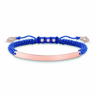 WRIST THOMAS SABO A00688981L19v pentru Femei blue, roz auriu