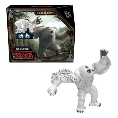 Dungeons and Dragons & Dragons Honour Among Thieves auriu Archive Action Figure Doric / Owlbear