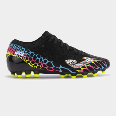 Joma Gol 2401 negru lamaie Fluor gazon sintetic galben fosforescent