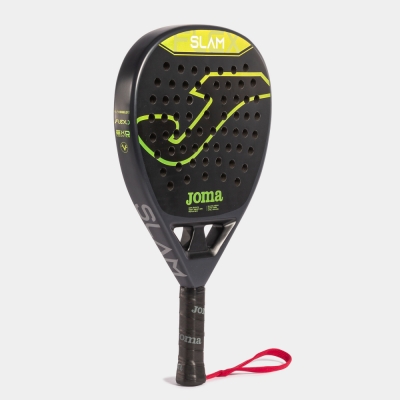 Joma Slam Paddle Racket Anthracite verde gri inchis