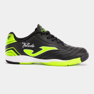 Joma Toledo 2491 negru verde Fluor Indoor copii fosforescent