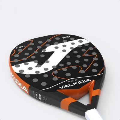 Joma Valkiria Flex Paddle Racket negru Fluor portocaliu fosforescent