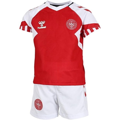 Kit Mini Hummel Denmark 2023 rosu