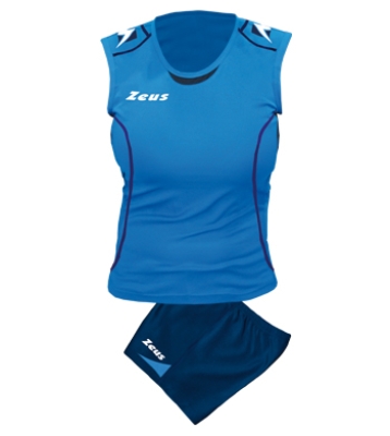 Kit volei FAUNO femei Zeus bleumarin albastru roial