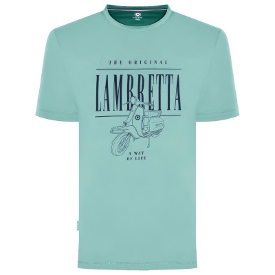 Lambretta Artwork Tee lt albastru