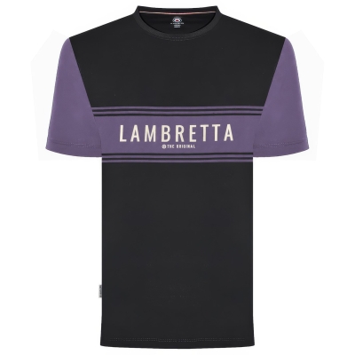 Lambretta Panel Tee bleumarin mov