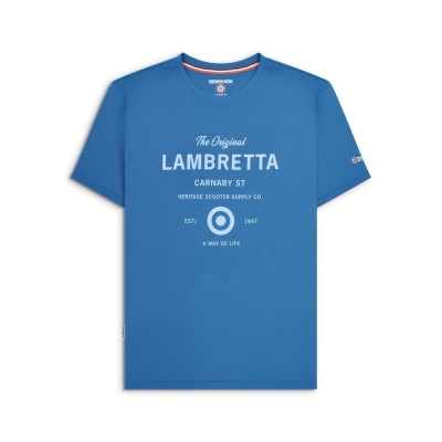 Lambretta Tee inchis albastru