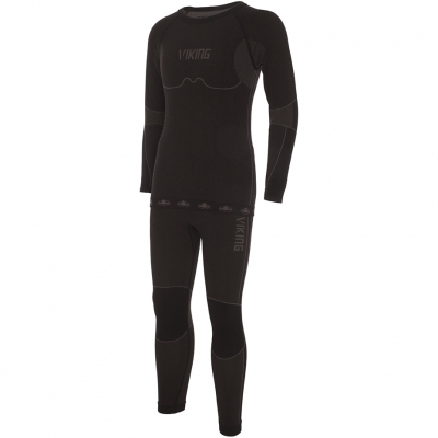 Lenjerie Thermoactive For Viking Riko negru 500-14-3030-09 pentru Copii