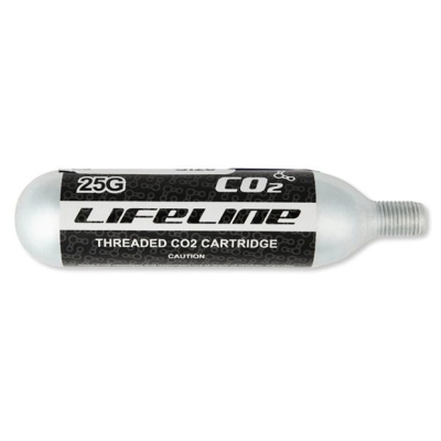 LifeLine CO2 Tyre Inflator Cartridge argintiu