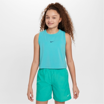 Maiou Bustiera sport Nike Dri-FIT Swoosh Big () pentru fete pentru Copii albastru bleumarin