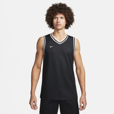 Maiouri pentru baschet Nike DNA Dri-FIT pentru Barbati negru alb