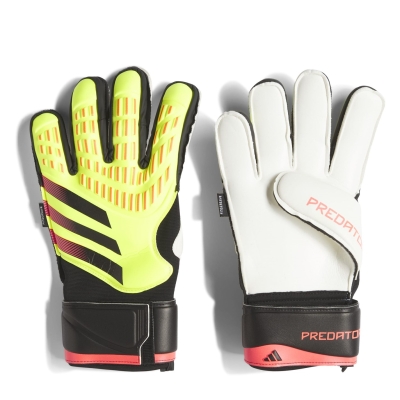 Manusi de Portar adidas Predator Match Fingersave pentru Barbati galben negru