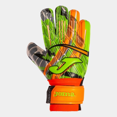 Manusi de Portar Joma Calcio 23 Fluor portocaliu Lime fosforescent