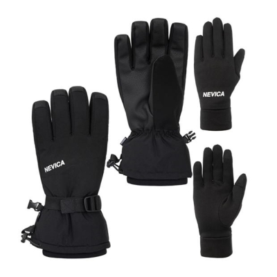 Manusi Nevica 3in1 pentru femei negru