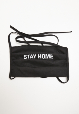 Stay Acasa Face Mask negru Mister Tee