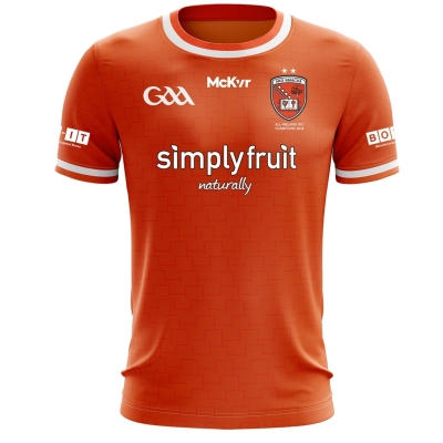 McKeever Sports Keever Armagh Champion Jersey Senior portocaliu alb