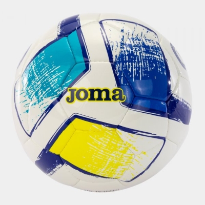 Minge fotbal DALI II BALL Joma alb Fluor turcoaz