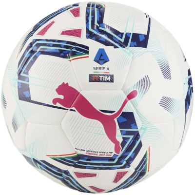 Minge fotbal no Puma Orbita Serie A alb-albastru-roz 084116 01