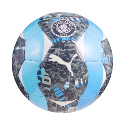 Minge fotbal Puma MCFC Prematch gri-albastru 84548 74