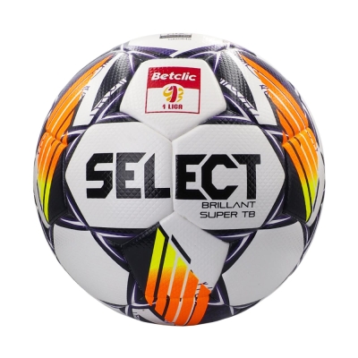 Minge fotbal Select Brillant Super TB 5 Betclic 1 Liga Fifa Quality Pro v24 alb-mov 18693