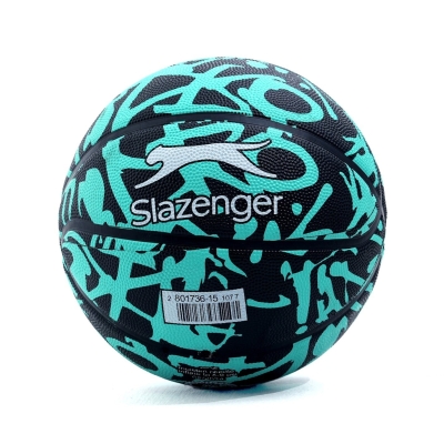 Mingi de Baschet Slazenger negru verde