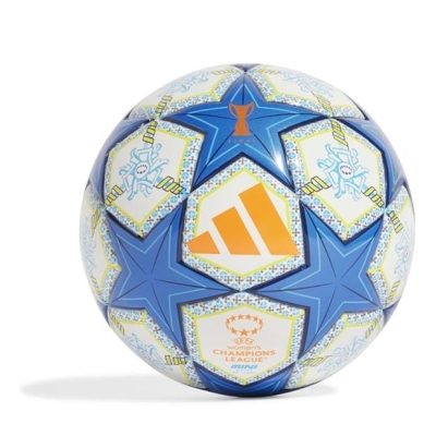 Mingi de fotbal mini adidas UWCL 2024 2025 pentru adulti alb albastru