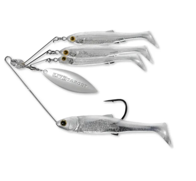 MINNOW RIG SPINNERBAIT MEDIUM 14G PEARL alb argintiu LIVE TARGET