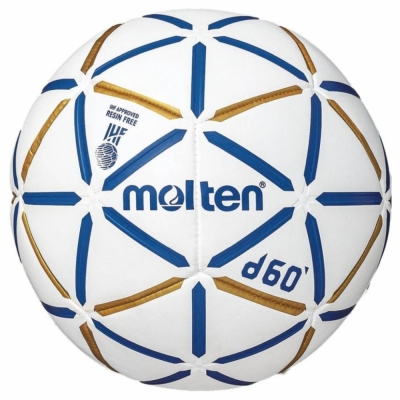 Molten Handbal H1D4000-BW D60 IHF Approved alb-albastru-gold