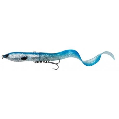 NALUCA 3D HARD EEL 2+1 17CM 50G albastru argintiu marime 1 SAVAGE GEAR