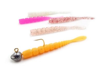 NALUCA AJI MICRO FLA 5CM CLEAR RAINBOW GLITTER MUSTAD