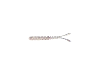 NALUCA AJI SPLIT TAIL 5CM CLEAR mov GLITTER 12BUC PL MUSTAD