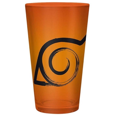 Naruto Naruto Shippuden - Large Glass - 400ml - Konoha multicolor