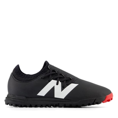 Ghete fotbal gazon sintetic New Balance Furon V7+ Dispatch pentru copii negru alb