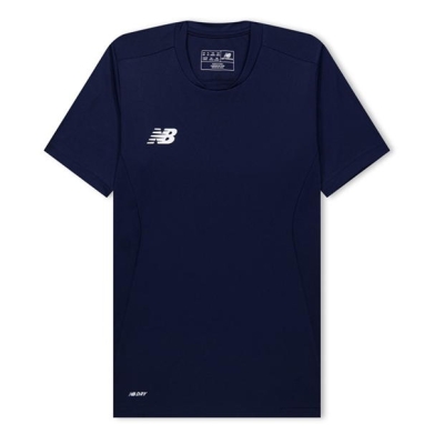 New Balance Tech Tee copii bleumarin