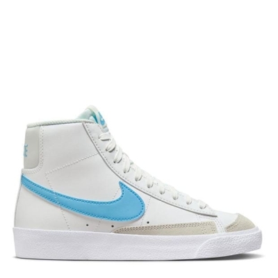 Nike Blazer Mid 77 Big Shoes pentru Copii alb albastru