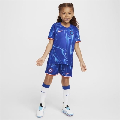 Kit Mini Nike Chelsea Acasa 2024 2025 pentru Bebelusi albastru