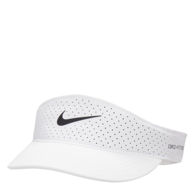 Nike Dri-FIT ADV Ace tenis Visor alb