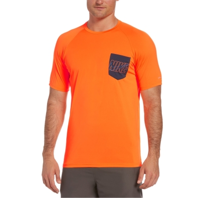 Nike Logo Ss Swm Tee pentru barbati total portocaliu