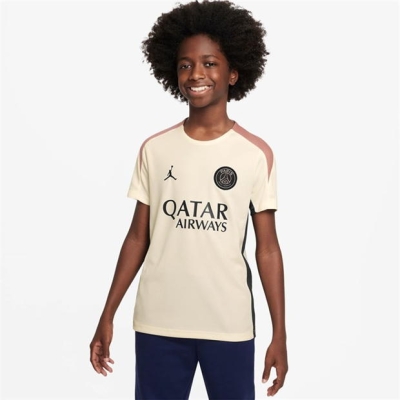 Nike Paris Saint-Germain Strike Third Top 2024 2025 Juniors bej