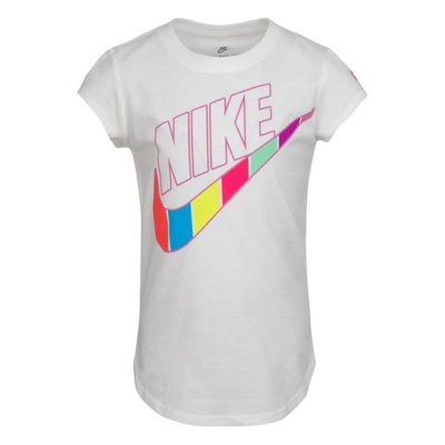 Nike Retro Strp Tee copii alb